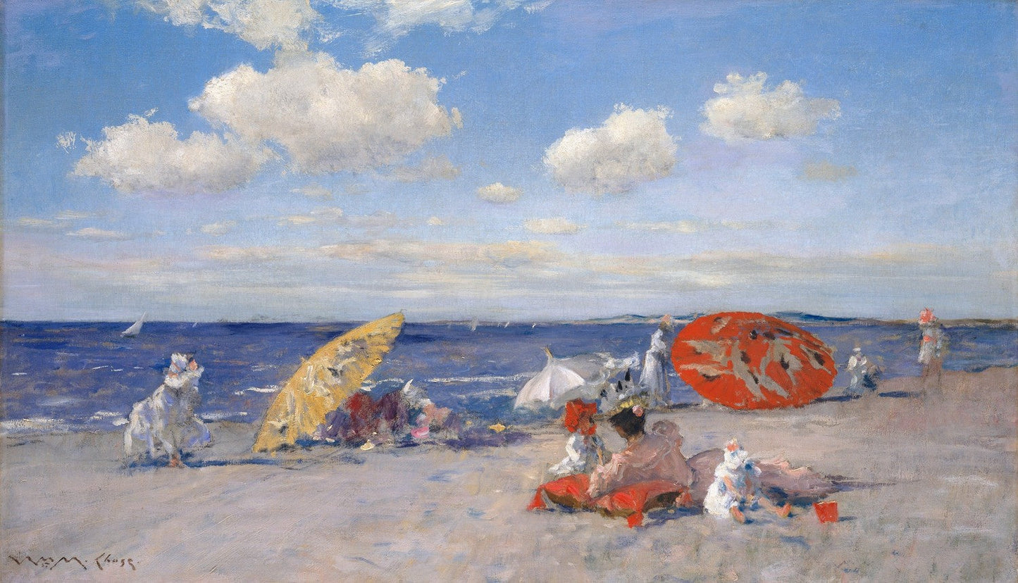 At the Seaside by William Merritt Chase