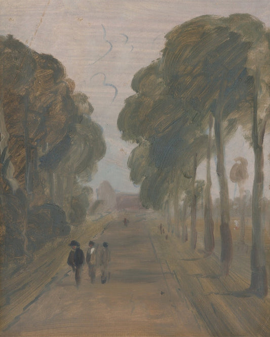 Avenue with Figures by J. M. W. Turner