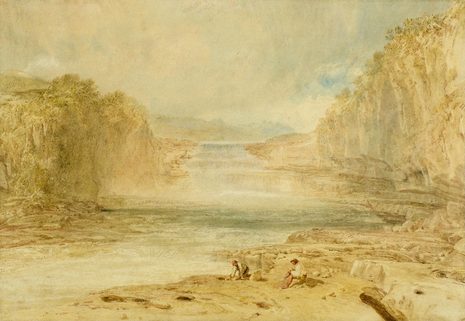 Aysgarth Force, Richmondshire by J. M. W. Turner