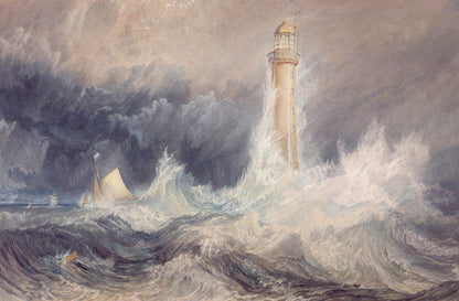 Bell Rock Lighthouse by J. M. W. Turner