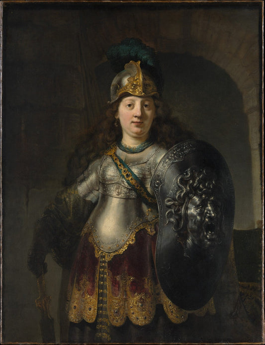 Bellona by Rembrandt