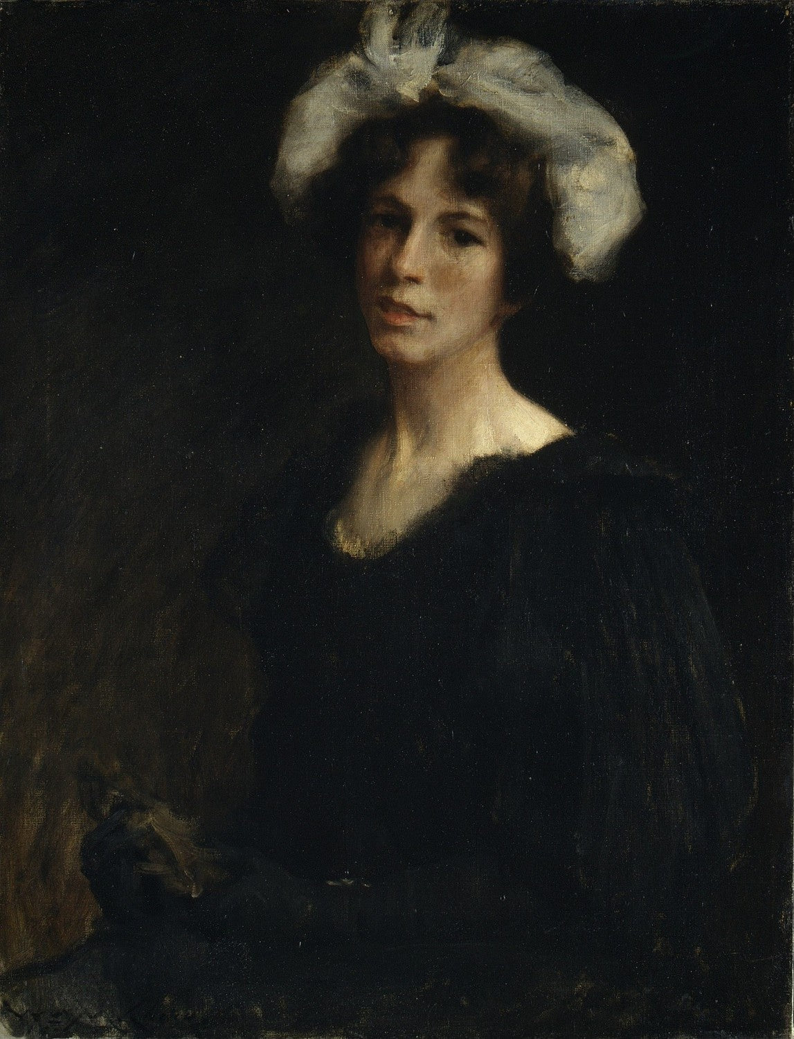 Bessie Potter by William Merritt Chase