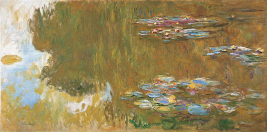 The Water Lily Pond, c. 1917-19 by Claude Monet