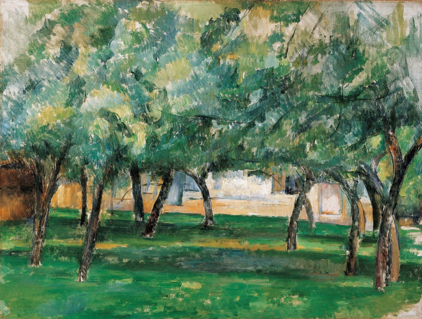 Farm in Normandy, c. 1885-86 by Paul Cézanne