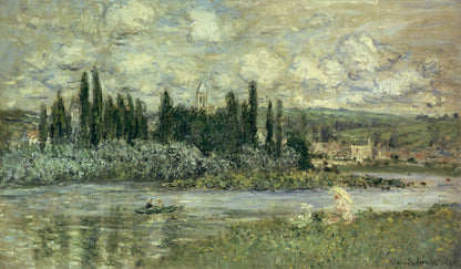 View of Vétheuil by Claude Monet