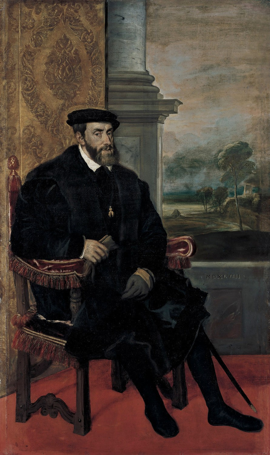 Emperor Charles V by Titian