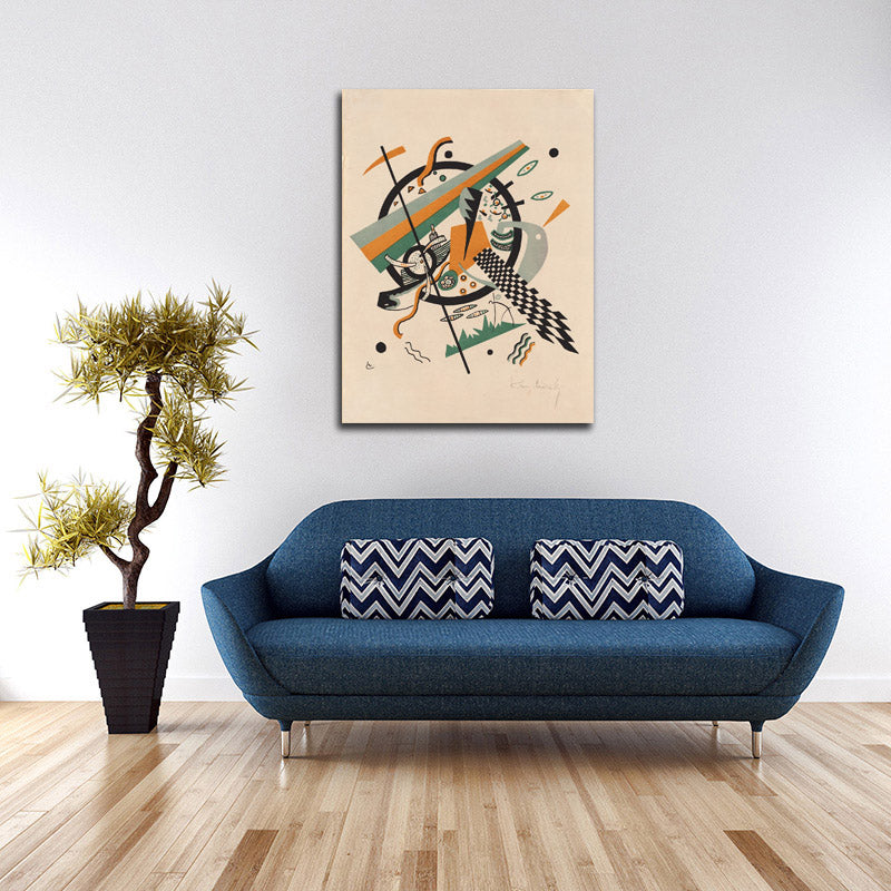 Small Worlds IV - by Wassily Kandinsky