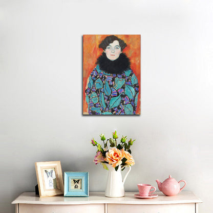 Johanna Staude - by Gustav Klimt