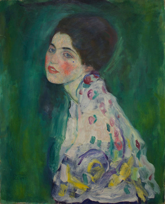 Portrait of a Lady by Gustav Klimt