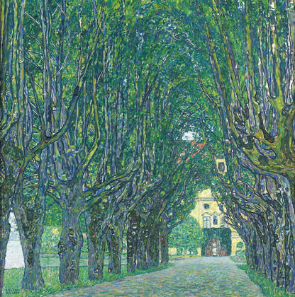 Avenue to Schloss Kammer by Gustav Klimt