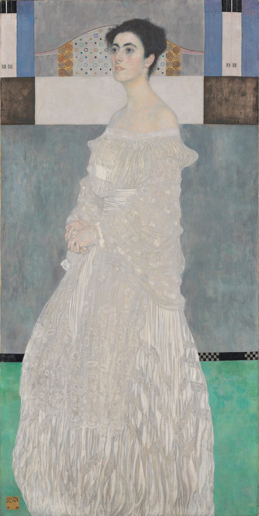 Portrait of Margarethe Stonborough-Wittgenstein by Gustav Klimt