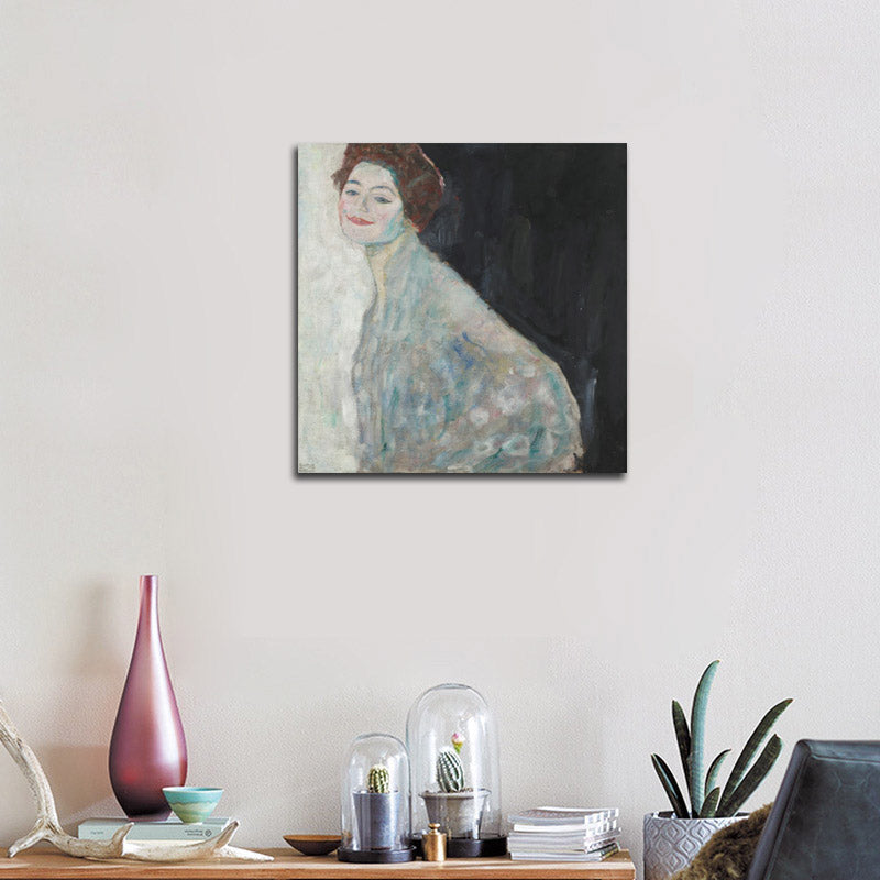 Lady in White - by Gustav Klimt