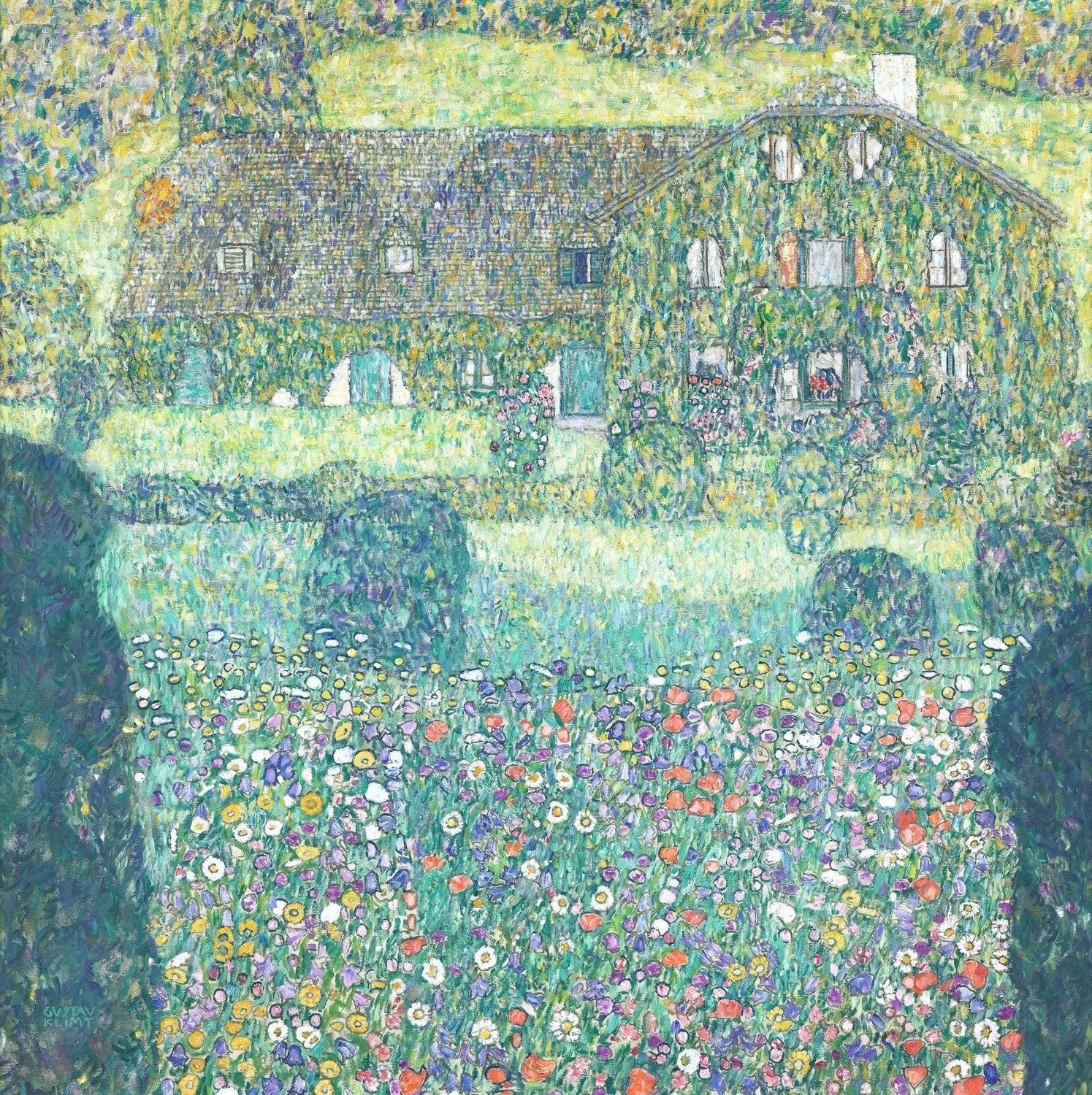 Forester's lodge in Weissenbach I by Gustav Klimt