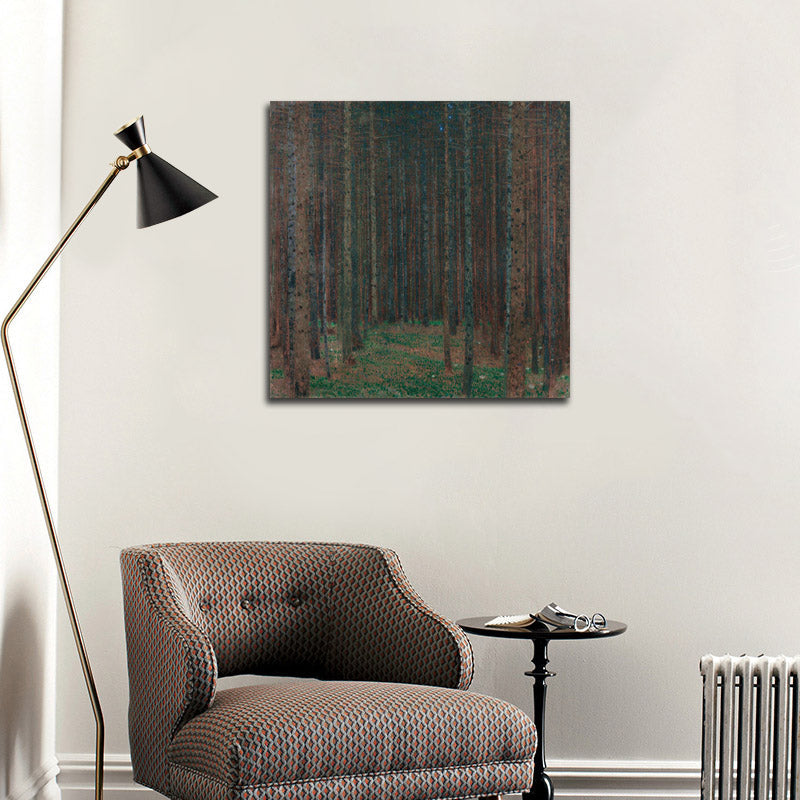 Fir Forest I - by Gustav Klimt