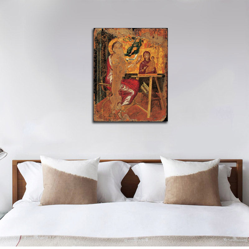 St Luke Painting the Virgin - by El Greco