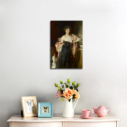 Lady Helen Vincent, Viscountess d'Abernon - by John Singer Sargent