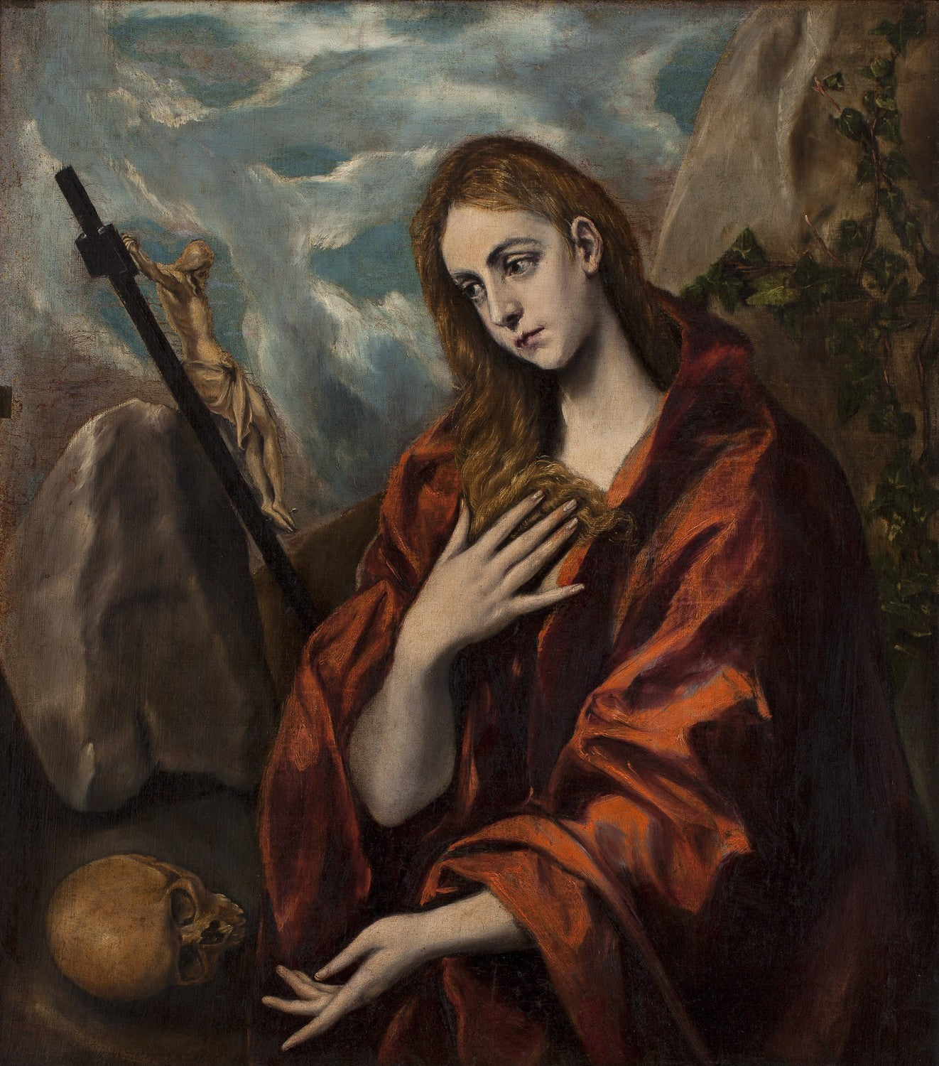 Penitent Magdalena by El Greco