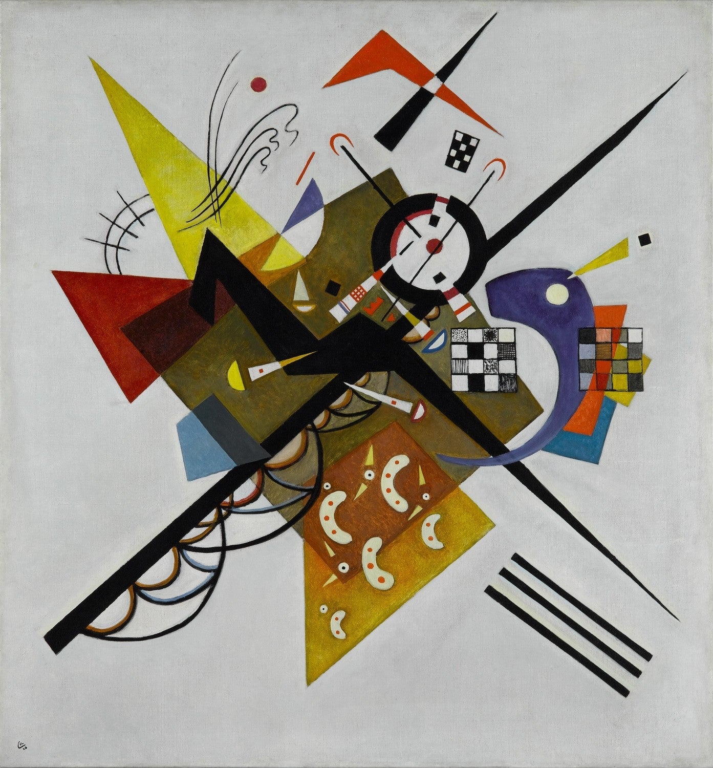 Auf Weiss II (On White II) by Wassily Kandinsky