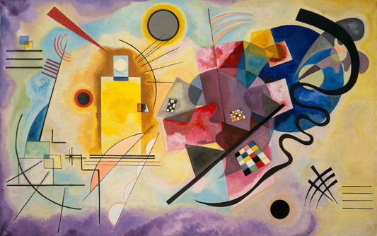 Gelb-Rot-Blau (Yellow-Red-Blue) by Wassily Kandinsky