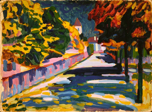 Herbst in Bayern (Autumn in Bavaria) by Wassily Kandinsky