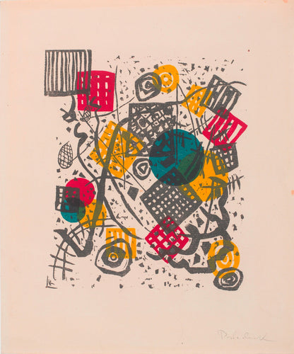 Kleine Welten V (Small Worlds V) by Wassily Kandinsky