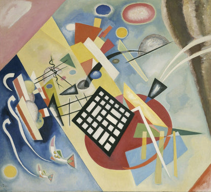 Schwarzer Raster (Black Weft) by Wassily Kandinsky