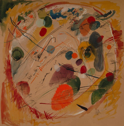 Im Kreis (In the Circle) by Wassily Kandinsky