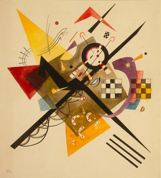 Study for Auf Weiss II by Wassily Kandinsky