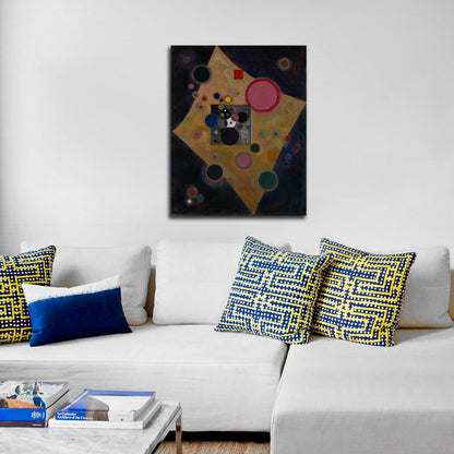 Akzent in Rosa (Accent in Pink) - by Wassily Kandinsky