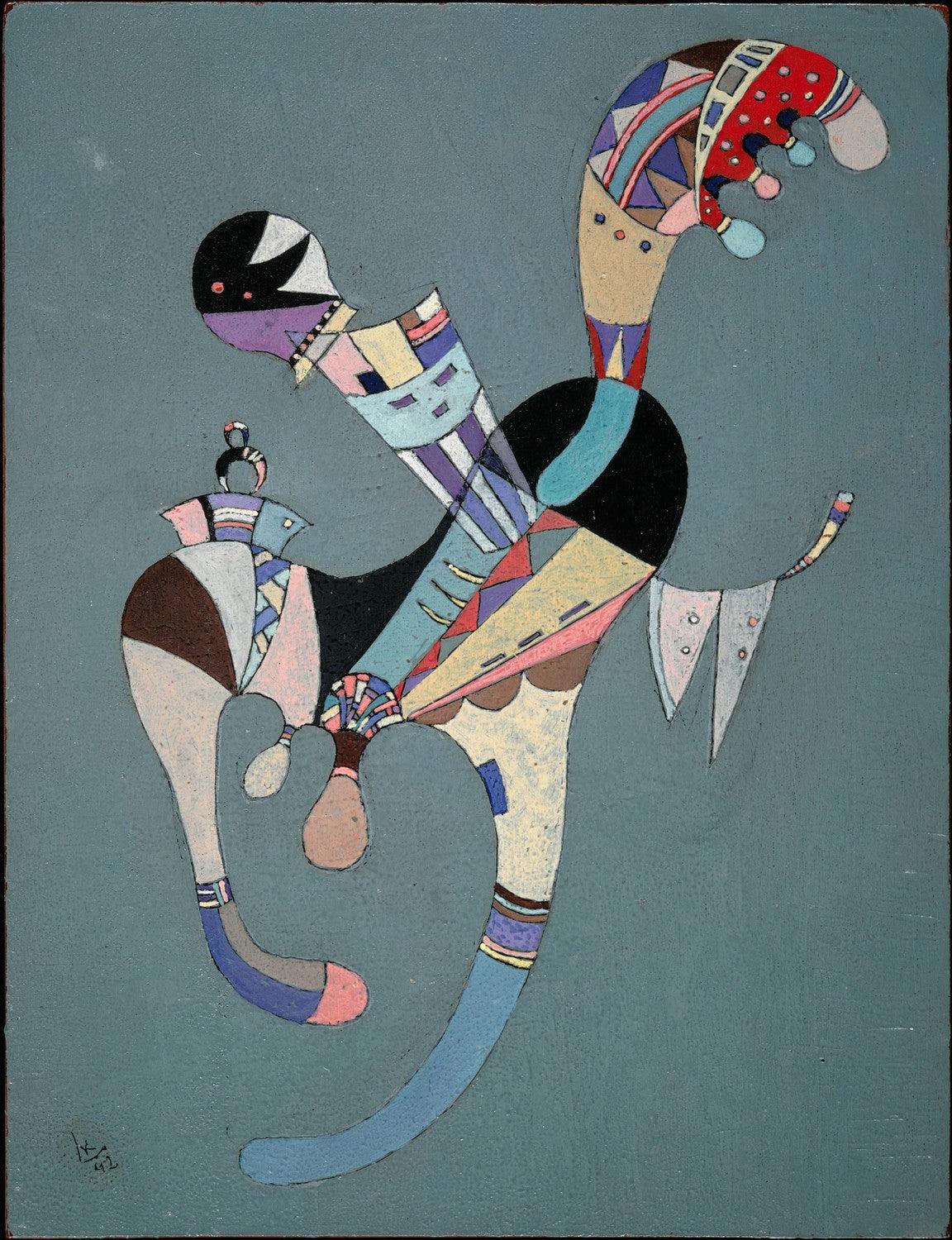 A Floating Figure by Wassily Kandinsky