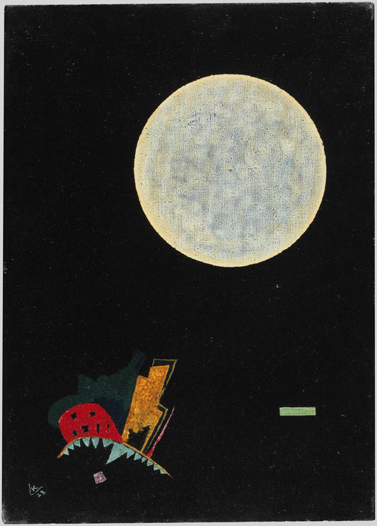 Ein Kreis (A) (A Circle (A)) by Wassily Kandinsky