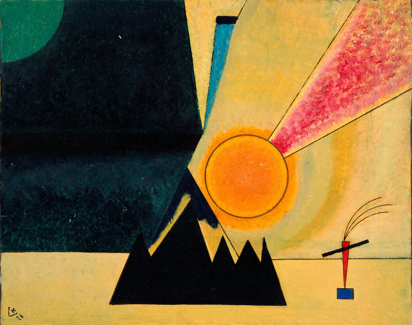 Entwicklung (Development) by Wassily Kandinsky