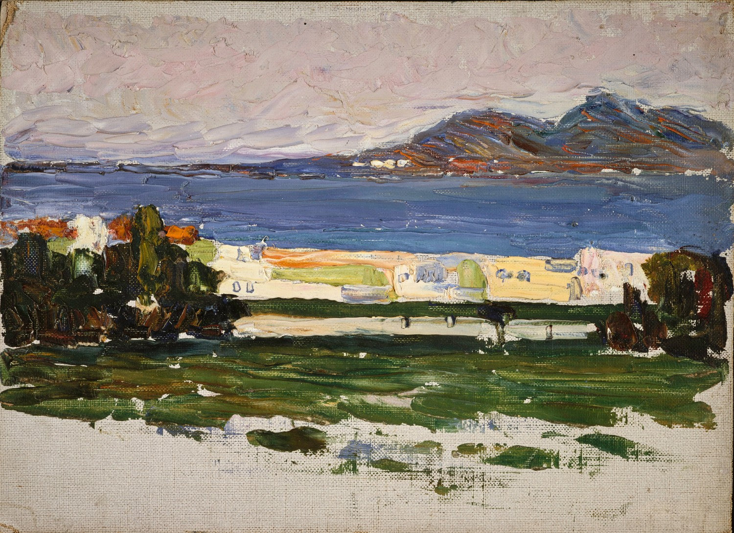 Tunis, Bucht (Tunis, The Bay) by Wassily Kandinsky