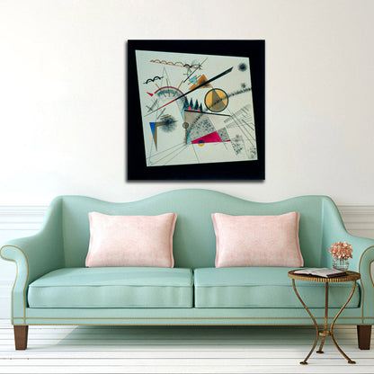 Study for Im Schwarzen Viereck - by Wassily Kandinsky