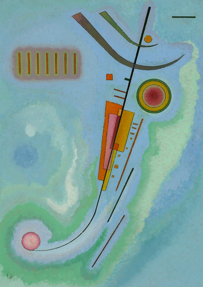 Leichtes (Light) by Wassily Kandinsky