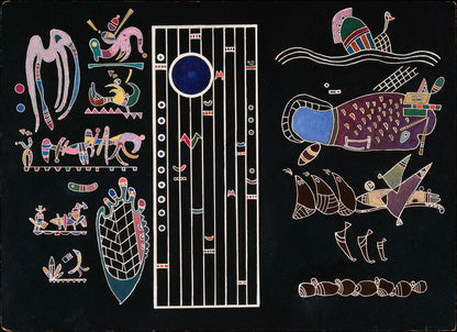 Unfinished Painting by Wassily Kandinsky