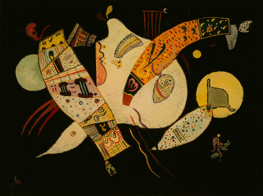 Shapes in Tension by Wassily Kandinsky