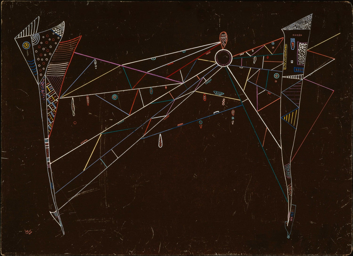 The Net by Wassily Kandinsky