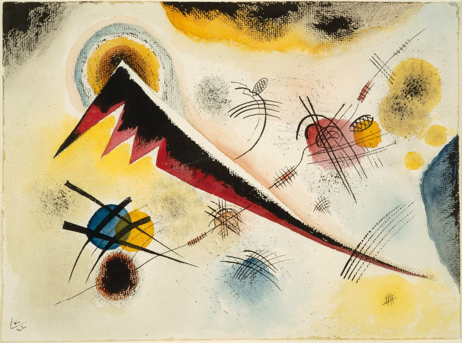 Jahresschluss (End of Year) by Wassily Kandinsky