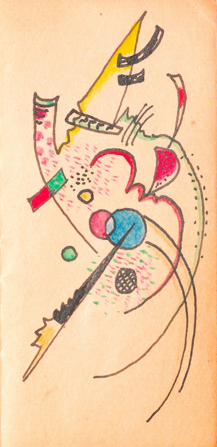 Nina Kandinsky's Guestbook by Wassily Kandinsky