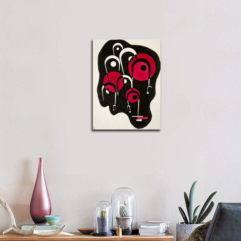 Black-Red - by Wassily Kandinsky