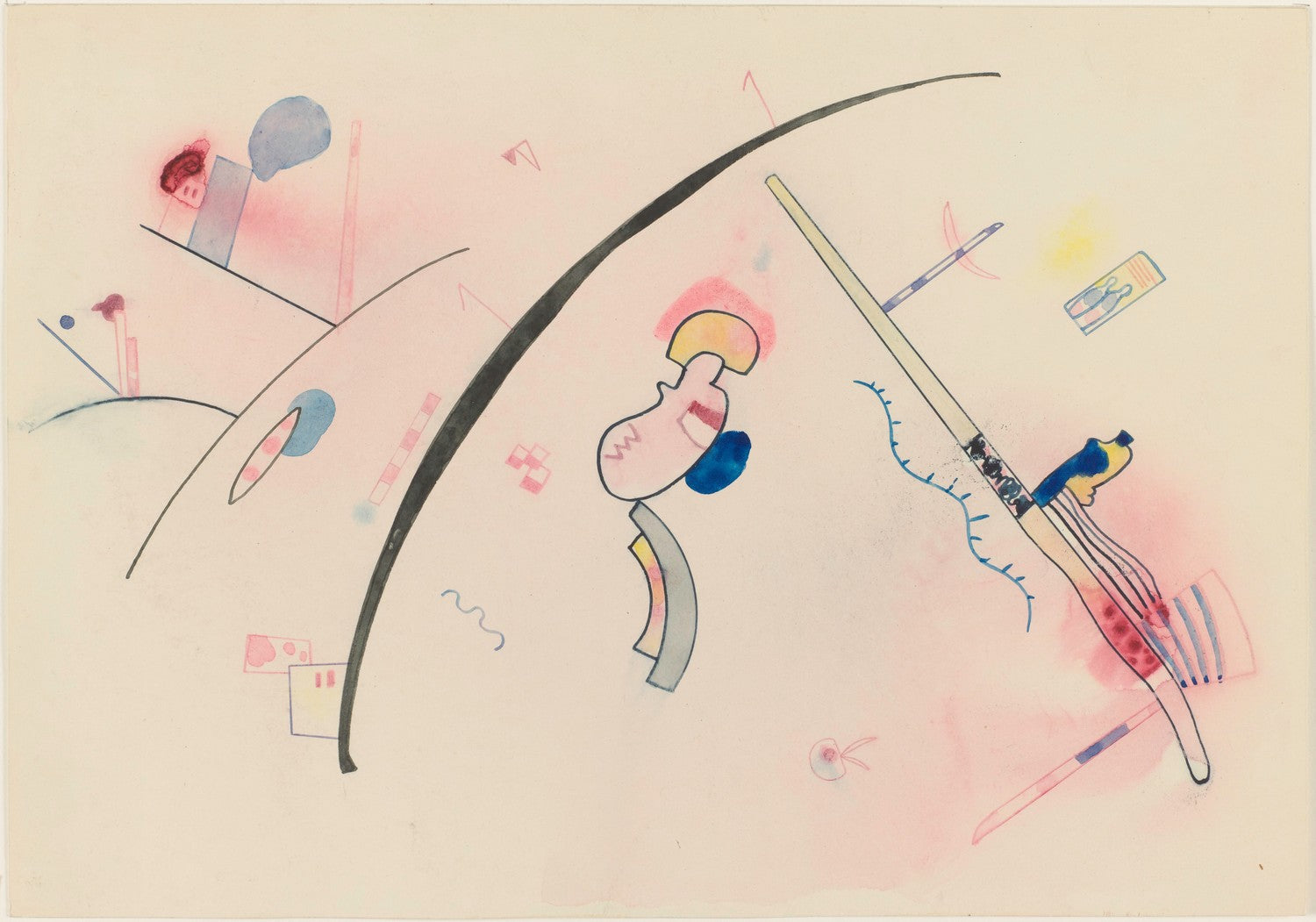 Study for "To The Blue" by Wassily Kandinsky