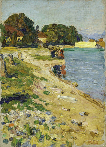 Am Ufer (On the Shore) by Wassily Kandinsky