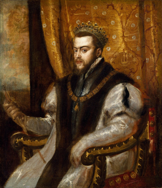 King Philip II of Spain by Titian