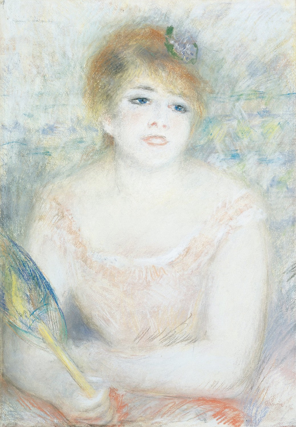 Mlle. Jeanne Samary by Pierre-Auguste Renoir