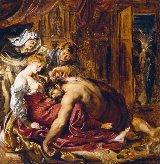 Samson and Delilah by Peter Paul Rubens