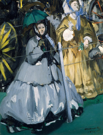 Women at the Races by Édouard Manet