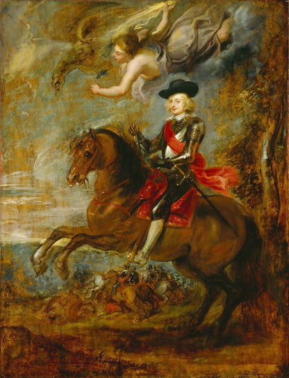 Archduke Ferdinand, Cardinal-Infante of Spain, at the Battle of Nordlingen by Peter Paul Rubens