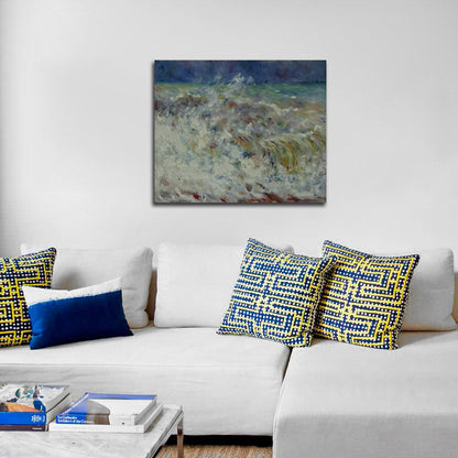 The Wave - by Pierre-Auguste Renoir