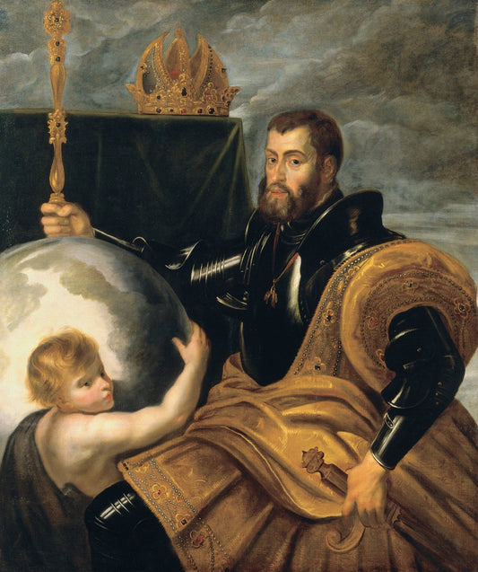 Allegory on Charles V as Ruler of the World by Peter Paul Rubens